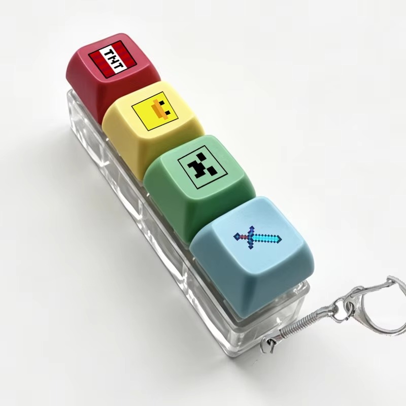 Gaming Keyboard Test - Hot Game Cartoon Mechanical Keyboard Key
