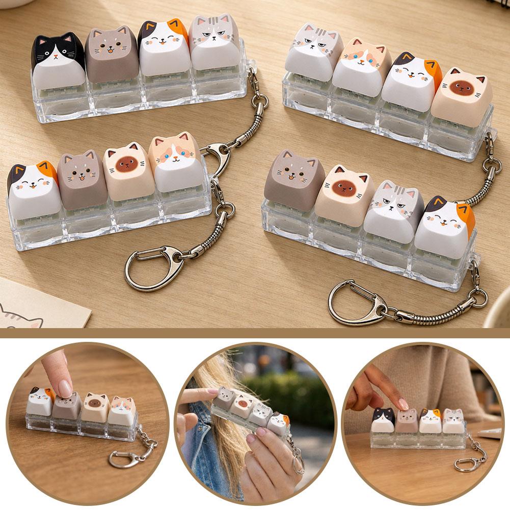 Cute Cat Keyboard Fidget Toy,N - Gaming Keyboard Test review and price