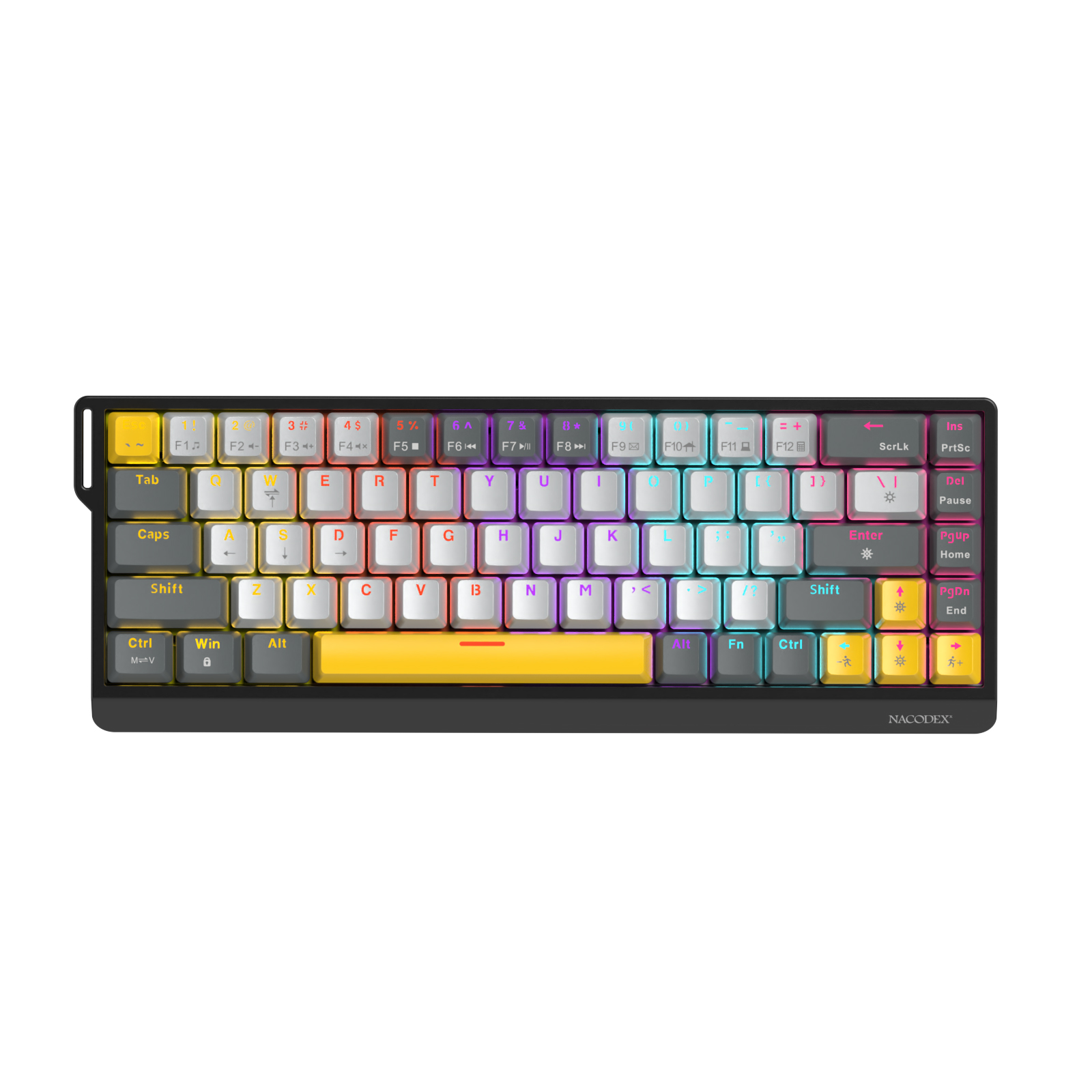 AJAZZ NK68 V2 Wired Mechanical - Keyboard Gaming Blue Switch review and price